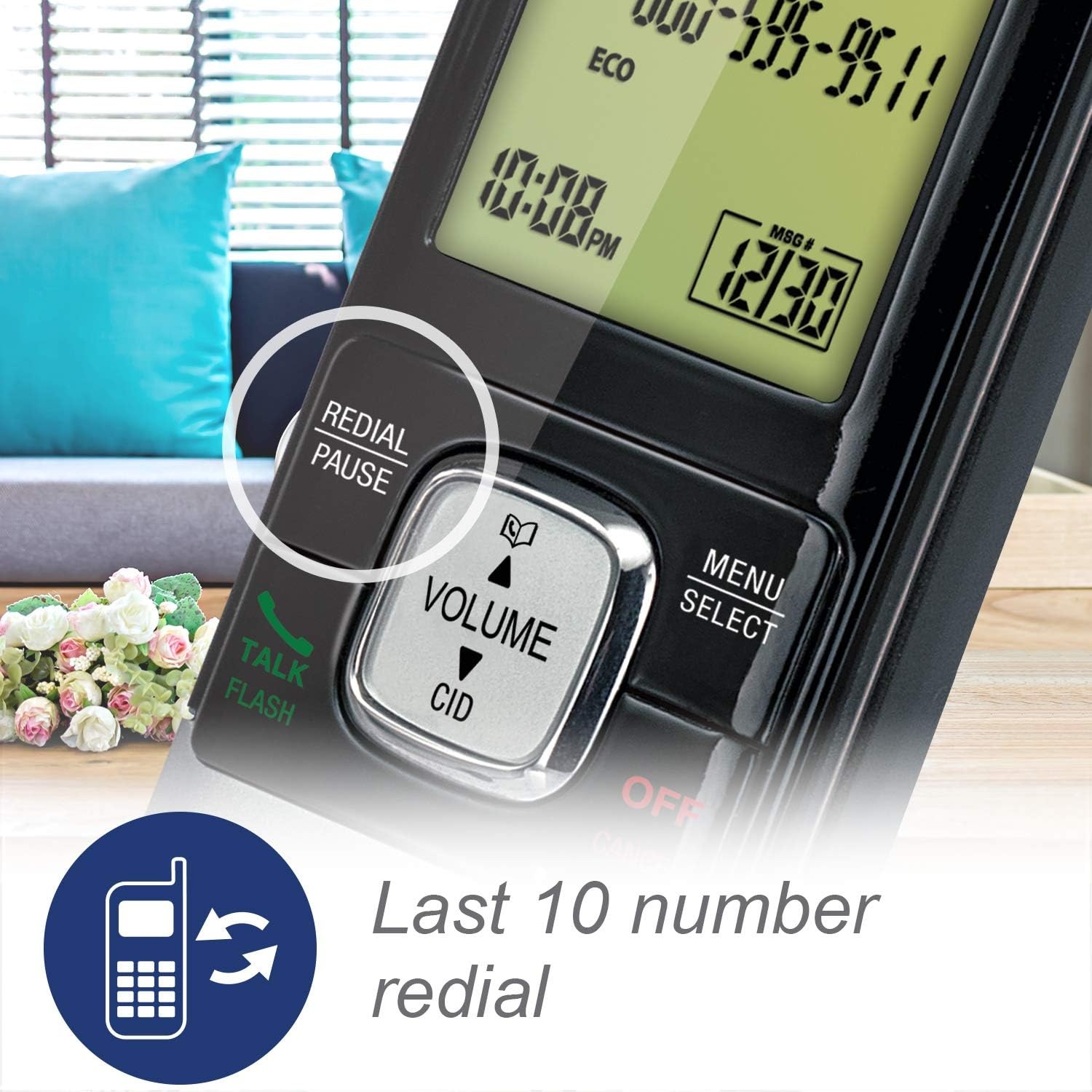 image:imageVTech CS652926 2Handset Cordless Phone with Answering Machine Caller IDCall Waiting DECT 60 Handset Speakerphone Red
