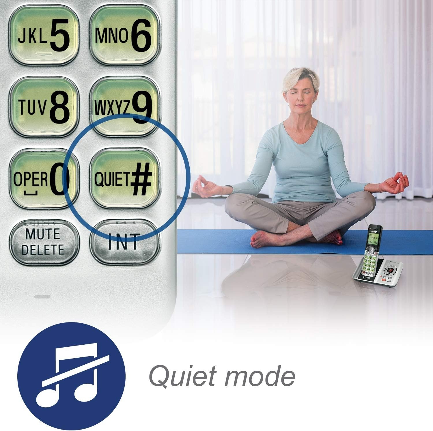 image:imageVTech CS691916 DECT 60 Cordless Phone Red Caller IDCall Waiting Stores 30 Calls Backlit Keypad amp Display Full Duplex Handset Speakerphone Wall MountableSilverBlueRedGreenCaller IDAnswering Machine
