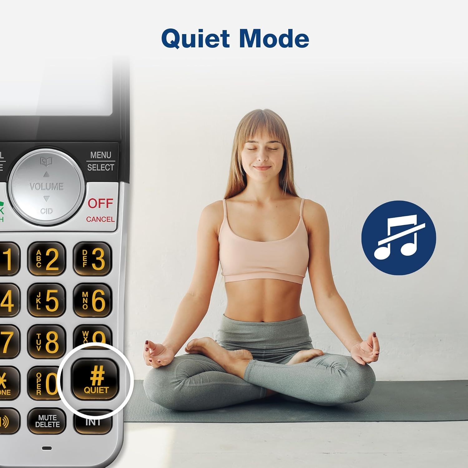 image:imageVTech Cordless Home Phone with Answering Machine FullDuplex Speakerphone Large Backlit Display Big Buttons Caller ID Easy Setup VG232Caller ID