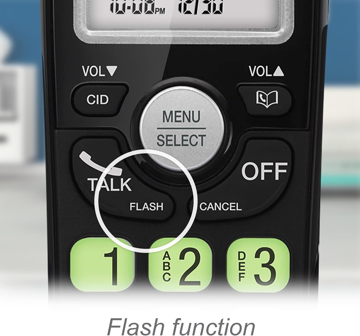 image:imageVTech VG134 DECT 60 Cordless Phone with Digital Answering System FullDuplex Speakerphone Backlit Keypad amp Display Caller IDCall WaitingBlack
