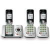 3 Handsets Silver