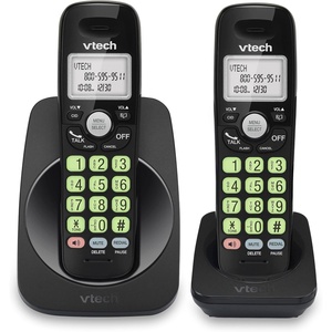 image:imageVTech VG134 DECT 60 Cordless Phone with Digital Answering System FullDuplex Speakerphone Backlit Keypad amp Display Caller IDCall WaitingBlack